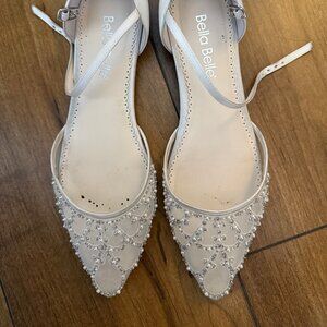 Bella Belle Bridal Ivory Art Deco Ines Flat